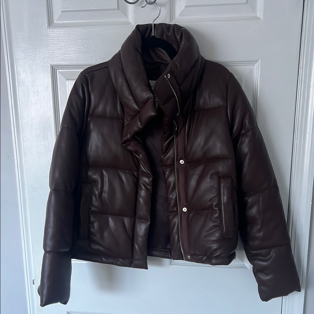 Brown Puffer Jacket